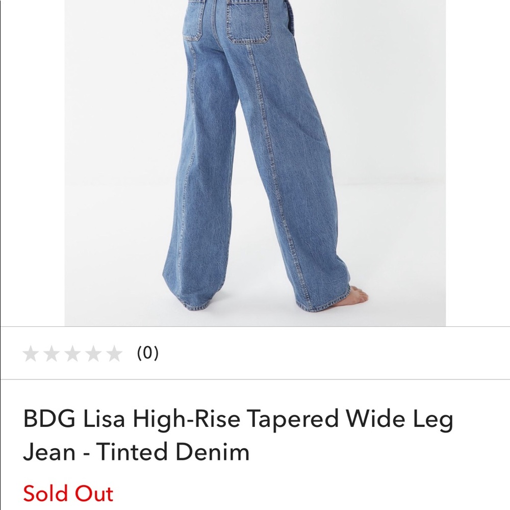 100% new Urban outfitters (BDG )classic jeans